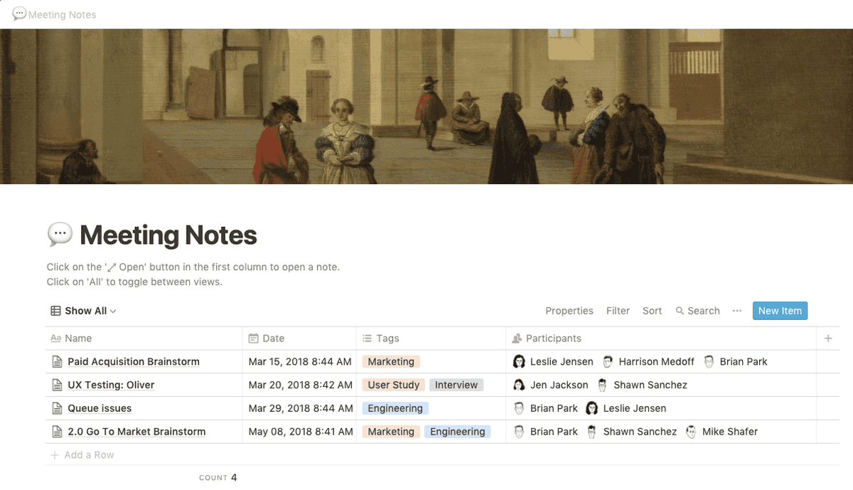 Notion Meeting Notes
